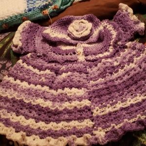 Dress and hat